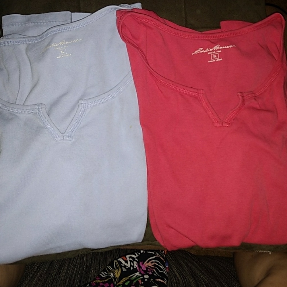 🌋🌋SOLD🌋🌋Eddie Bauer Tees(2)bundle