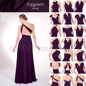 Bridesmaid Infinity Wrap Dress