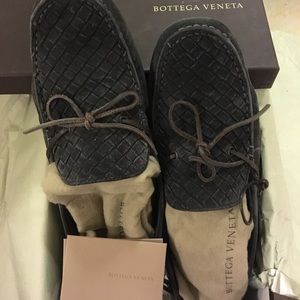 BOTTEGA VENETA Italy loafer driver slip on 42