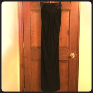 Davids Bridal Long black gown
