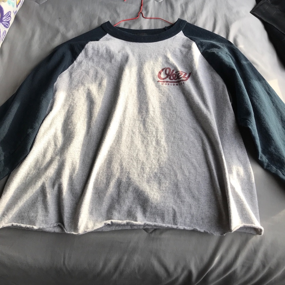 Obey crop top
