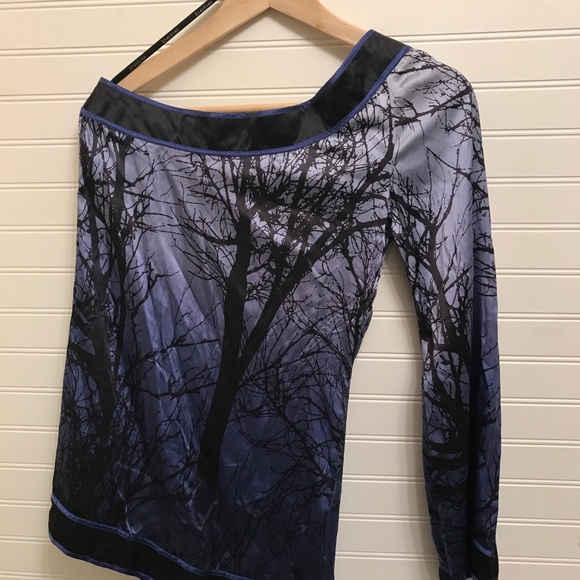 Purple ombré Bebe Mini Dress - Picture 2 of 3