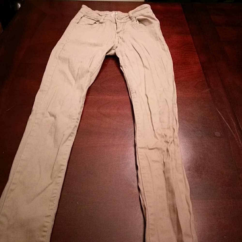 Khaki jeans