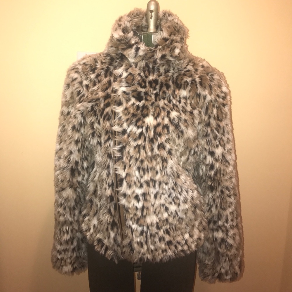 Romeo & Juliet Couture Faux Fur Coat M