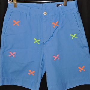 Men's Vineyard Vines Blue Shorts-RARE Size 30