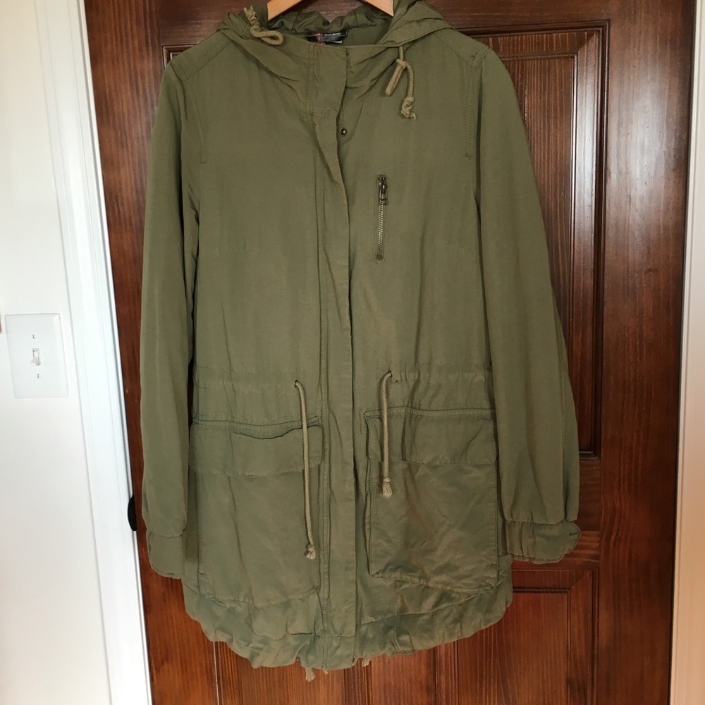 H&M Divided Khaki Green Utility Jacket