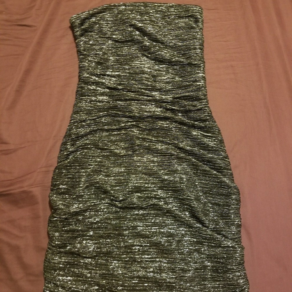 Strapless Express cocktail dress