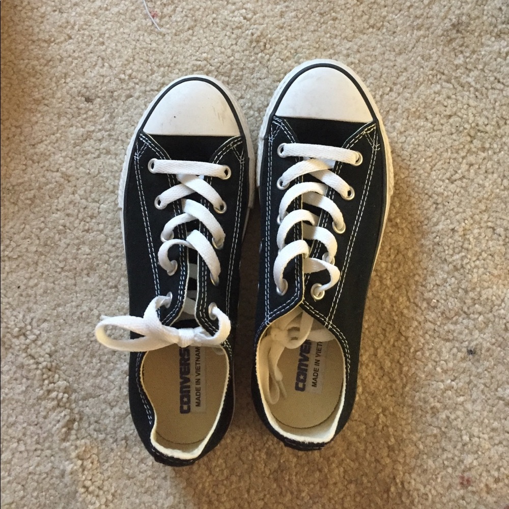 Converse low tops