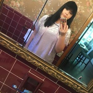 Crushed velvet blouse!