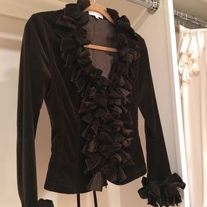 Anne Fontaine velvet jacket