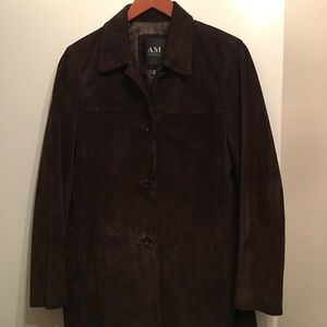 Andrew Marc Brown Suede Jacket