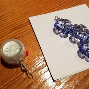 Swarovski Jewelry - Blue Swarovski Flower Pendant Swarovski Jewelry - Blue Swarovski Flower Pendant