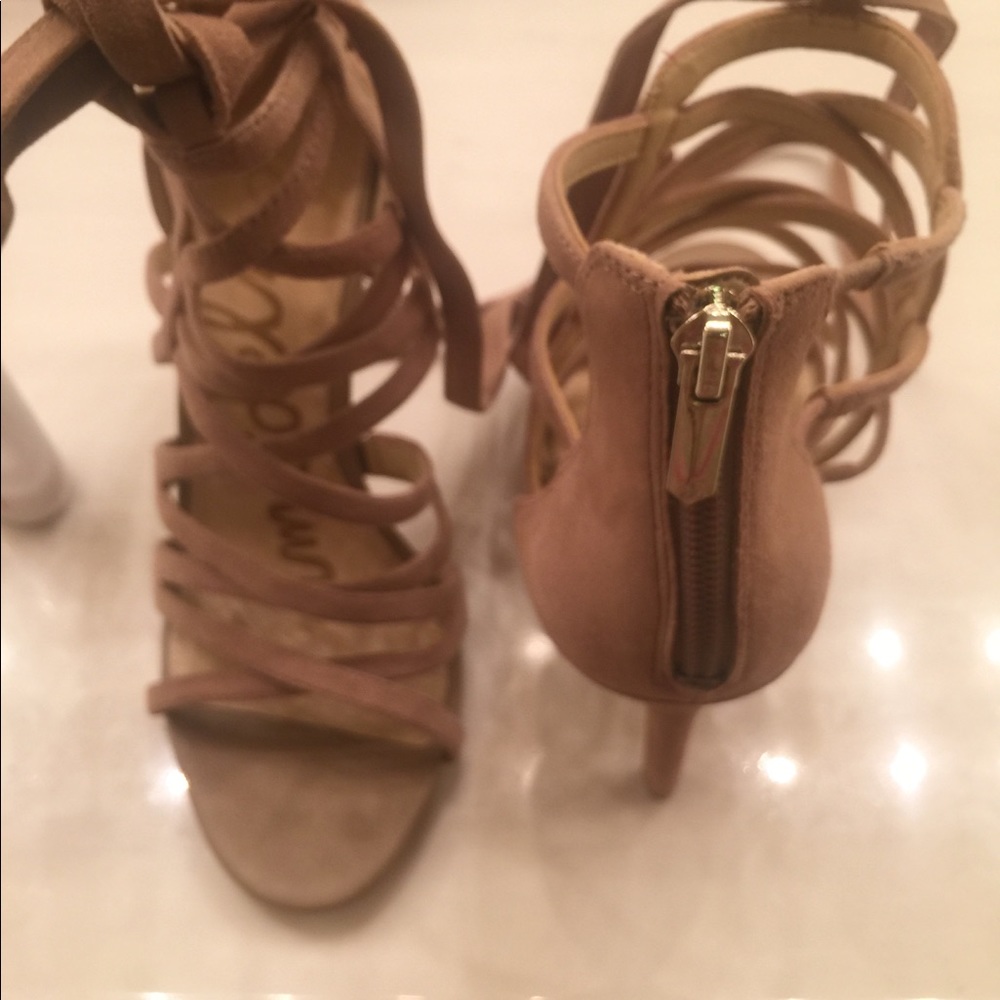 Suede heels