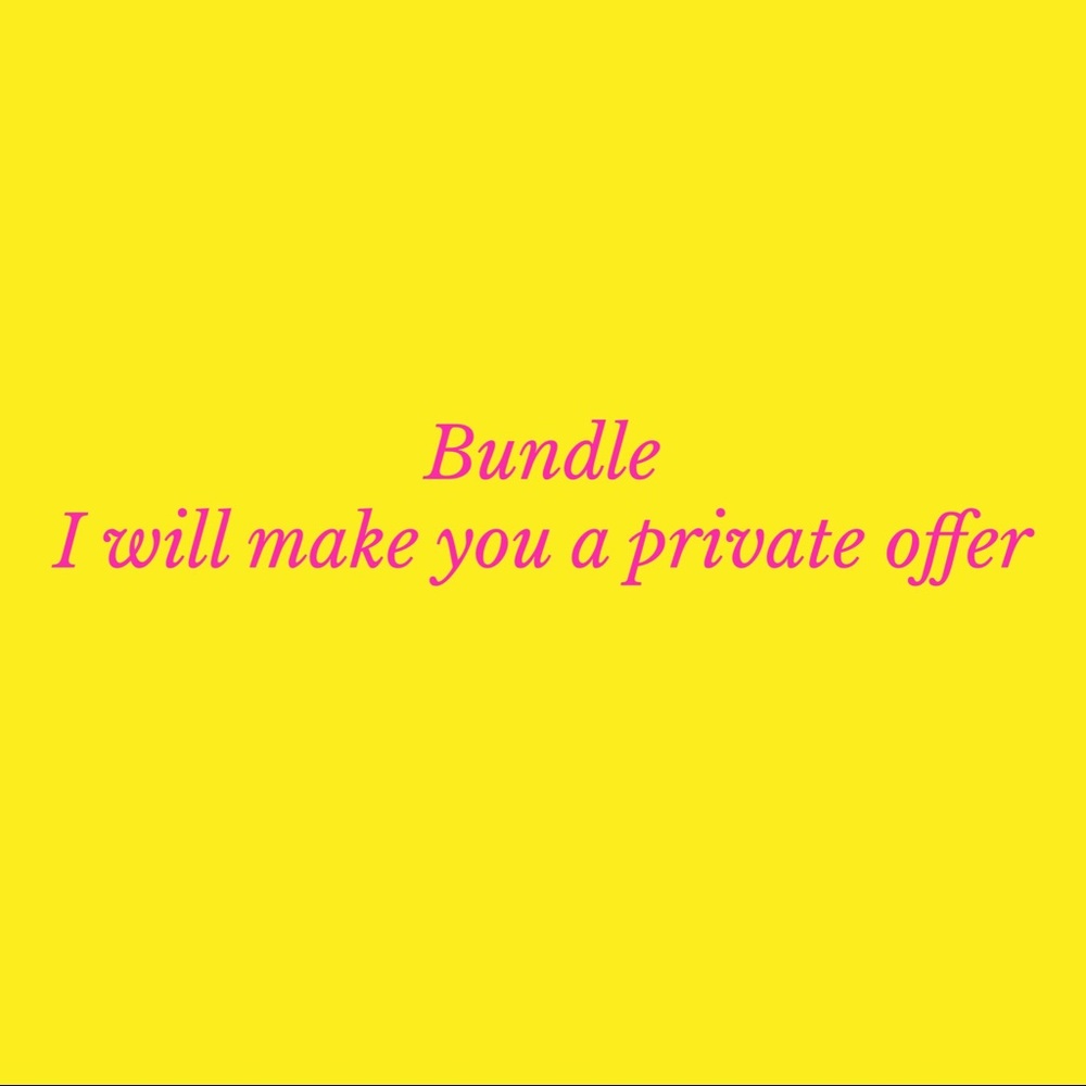 Bundle for private offer