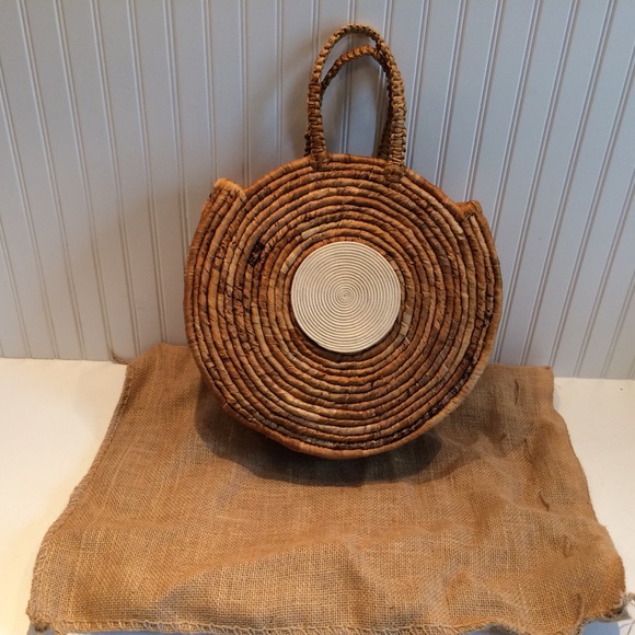 no brand Handbags - Handwoven Banana Leaf Handbag, Eco friendly purse
