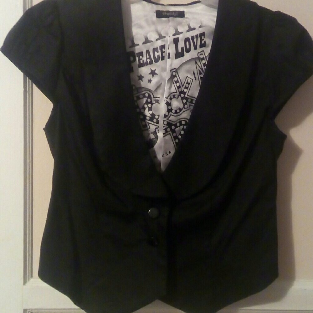 NWOT Rock n Roll Vest Top