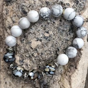 Marble Beaded Bracelet