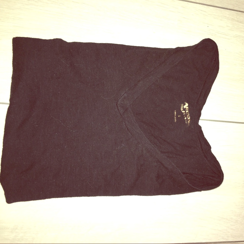 Black v-neck