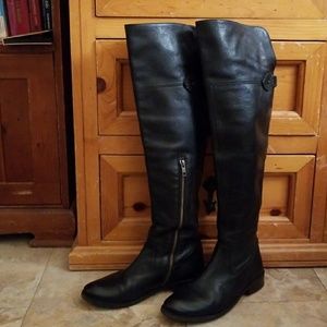 (New Heels) Frye Shriley Over the knee boots