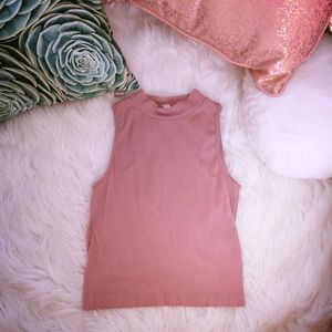 Pink Sleeveless Top