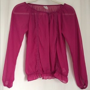 Maroon Blouse
