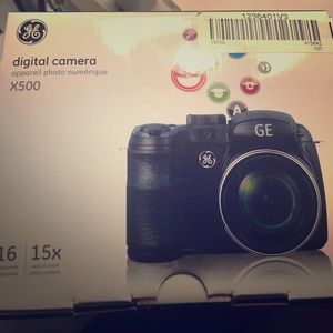 GE digital camera 16 megapixel