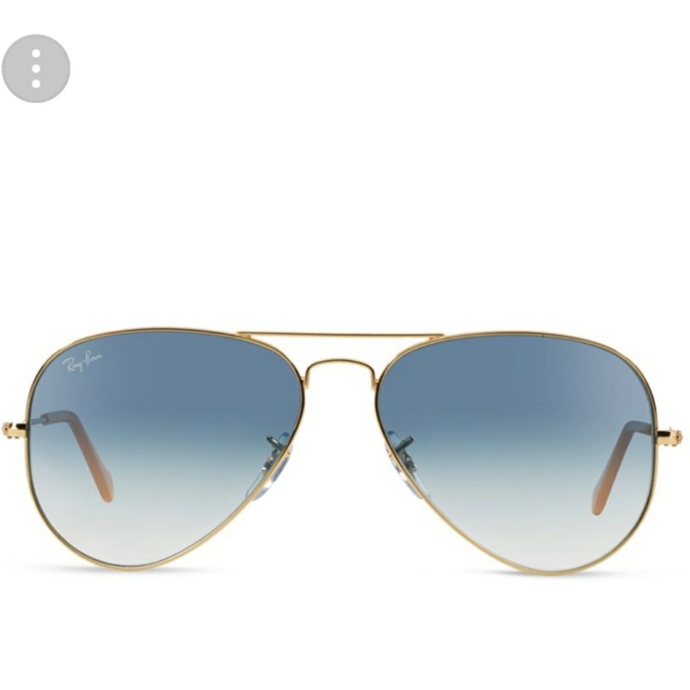 RAY-BAN AVIATORS BLUE TINT AUTHENTIC