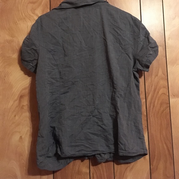 Blue button up - Picture 2 of 2