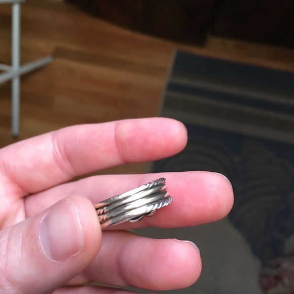 Women’s size 6 David Yurman crossover ring. - Picture 7 of 7