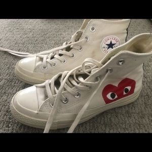 Comme des Garçons Converse Play All Star High Tops