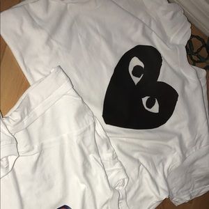 COMME DES GARSON inspired shirt 👚