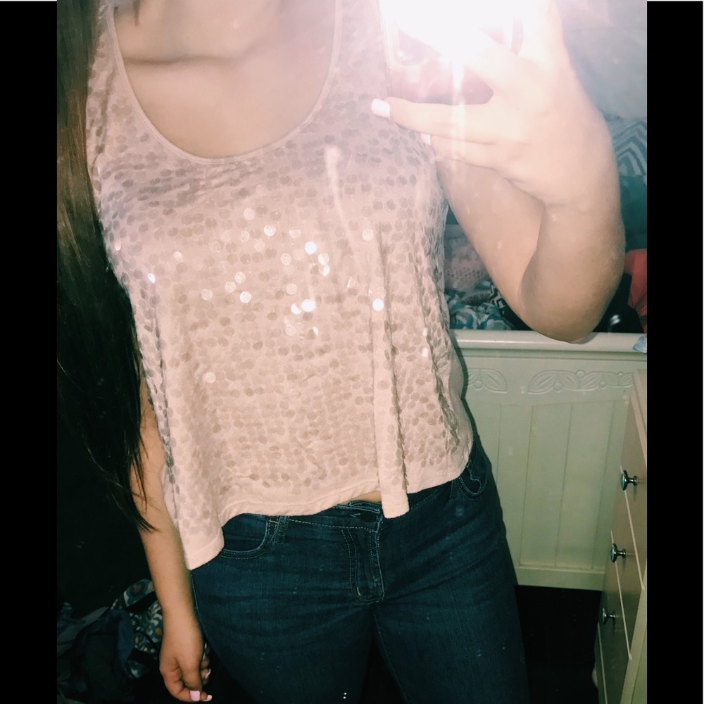 Shimmery Tank