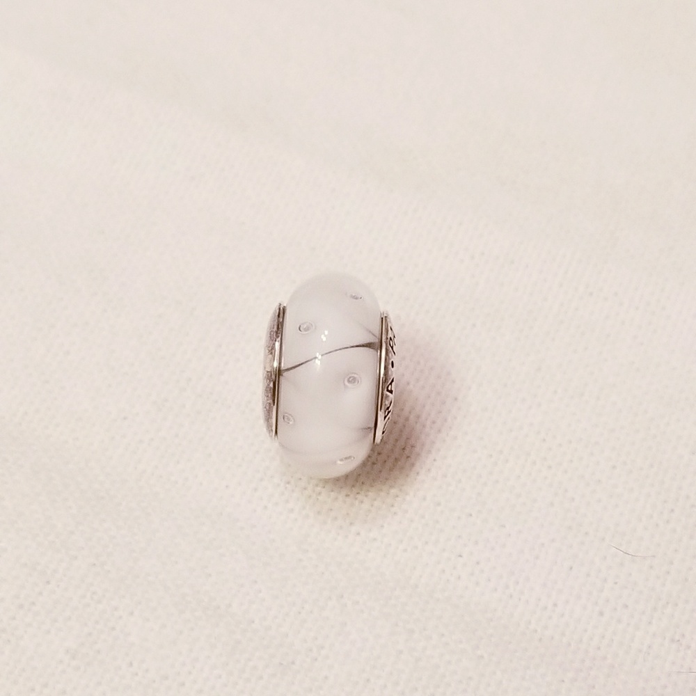 Glass Pandora charm