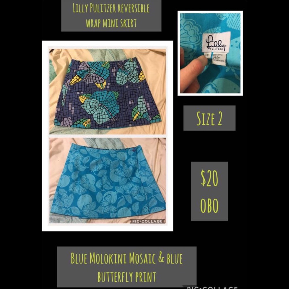 Lilly Pulitzer Reversible Wrap Skirt