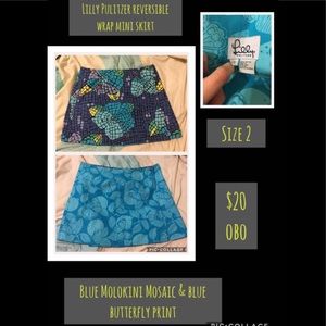 Lilly Pulitzer Reversible Wrap Skirt