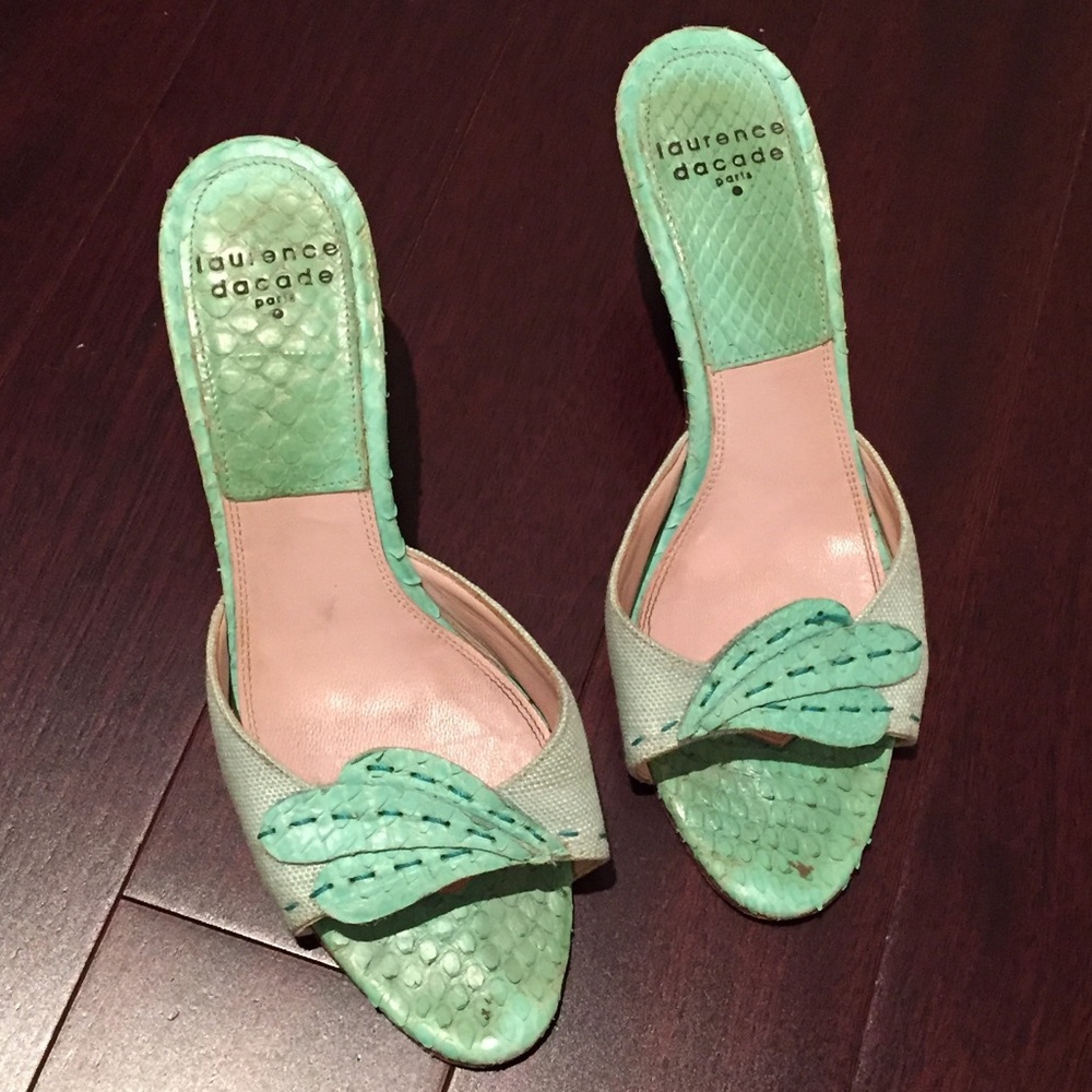 Laurence Dacade snake skin sandal 36.5 (US 6.5)