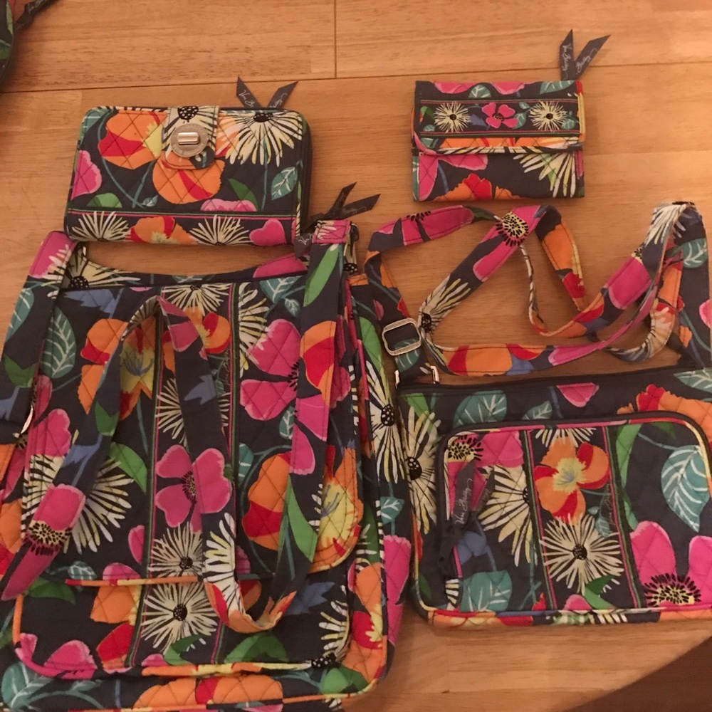 Vera Bradley Jazzy Blooms Lot