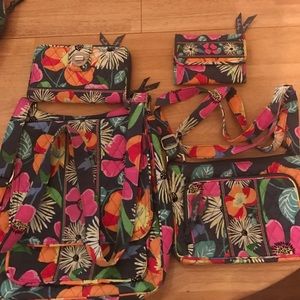 Vera Bradley Jazzy Blooms Lot