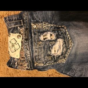 Miss Me Boot Cut Jeans 27x35