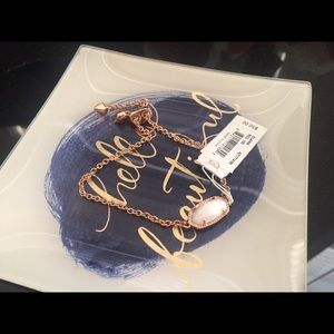 Kendra Scott Elaina Rosegold Bracelet