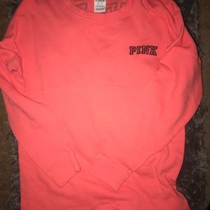 VS pink oversized sweater