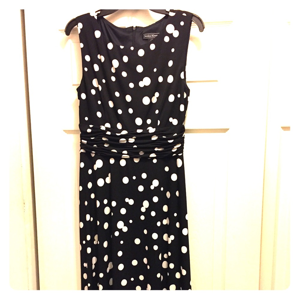 🎀New Jessica Howard Black Ankle Length Dress🎀