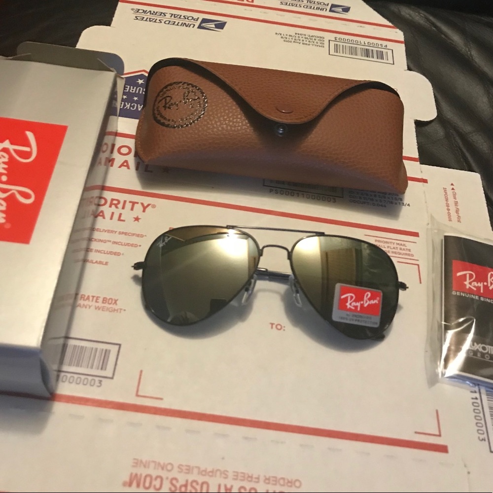 Ray Ban Aviator Mirror Lens 58mm