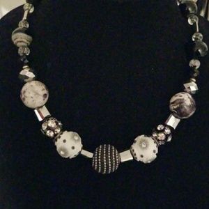 Black and White Necklace