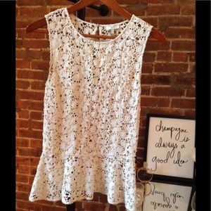 ONE OF A KIND - Joie Peplum Top