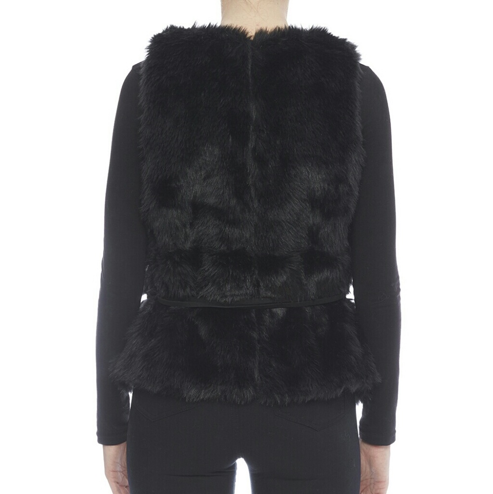 Faux fur jacket
