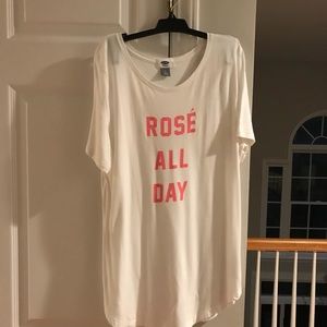 Rose all day shirt