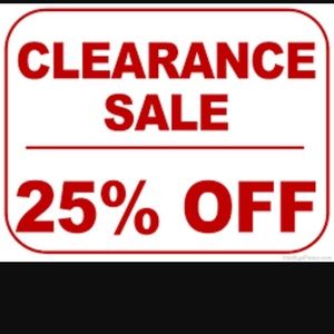 25% off sale
