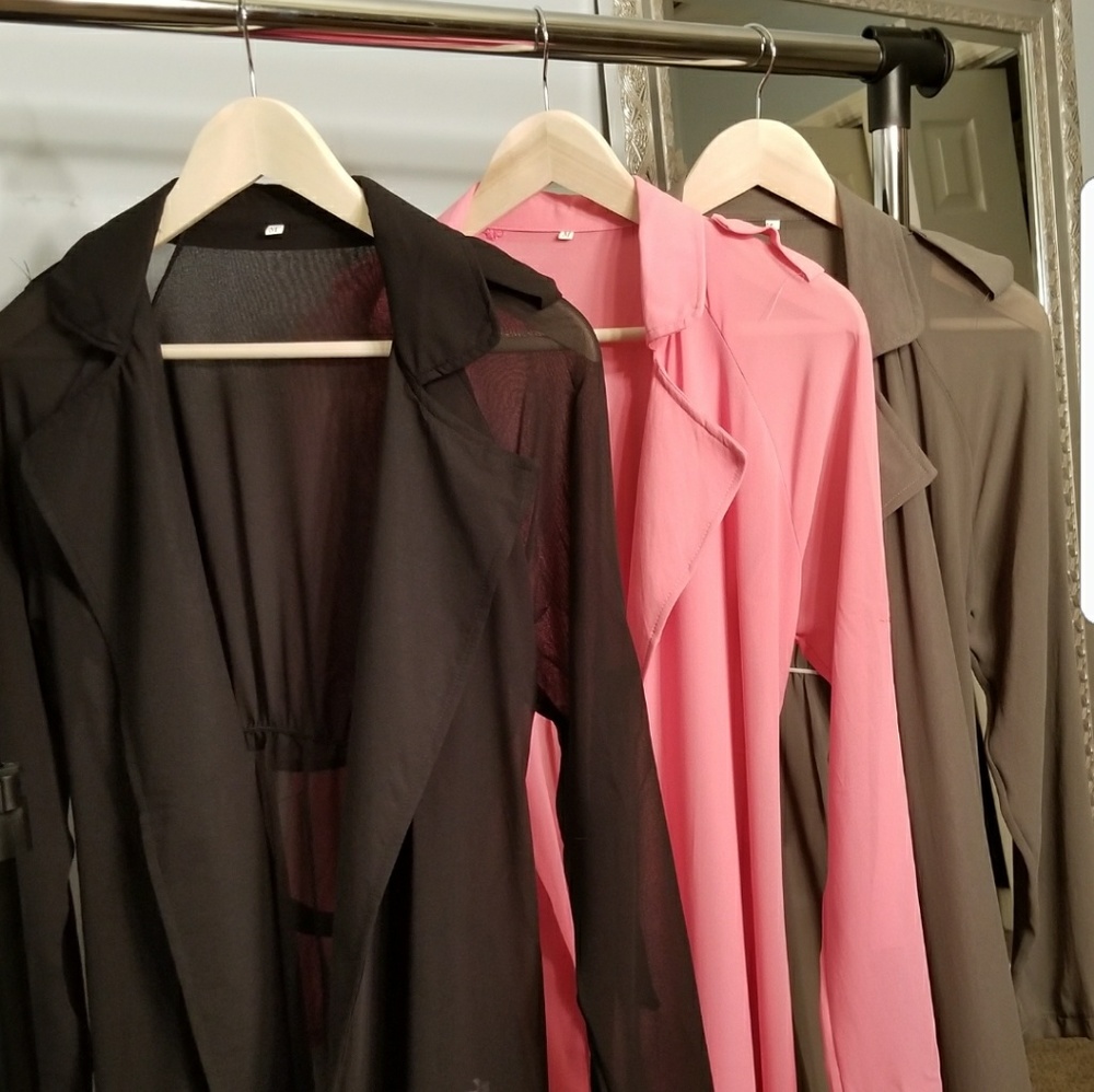 Pink trench - Picture 4 of 4