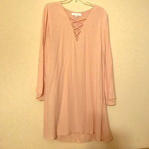 Light pink Astr dress